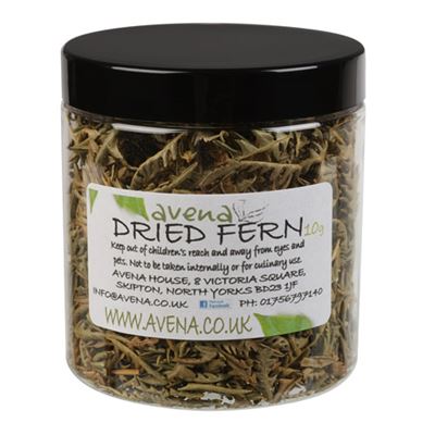 Fern Leaves With Pine Fragrance 10g Jar £2.99